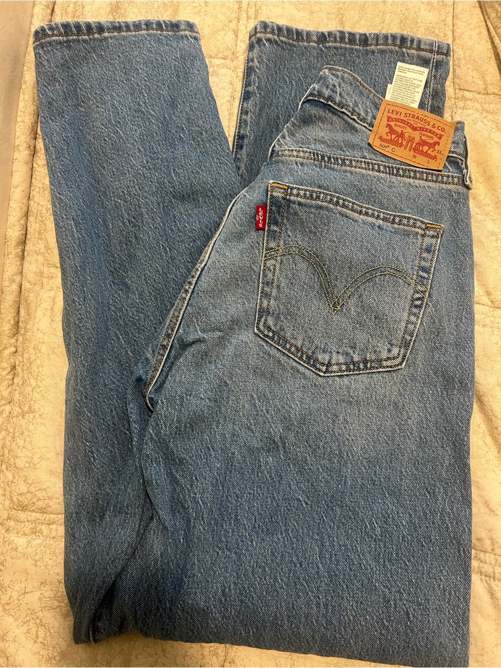 Levi's Curve Fit Light Blue Women's Jeans